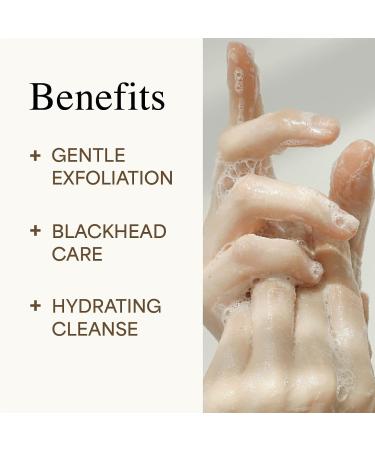 9 wishes Rice Foaming Cleanser - Pore Cleanser with Real Rice Powder for Gentle Exfoliation and Blackhead Removal, Korean Skin Care, 4 fl oz 120 ml - Buy Online on GoSupps.com