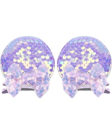 New 2025 Cute Glitter Mouse Ears Bow Hair Clips Festival Hairpins Party Gift Barrettes New For Fashion Hair Accessories Jewelry Fashion Accessories Creative Gift - Buy Online on GoSupps.com