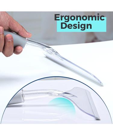 Shower Squeegee Set - Glass Door, Bathroom Tile and Mirror Cleaner - 2 Pack - Buy Online on GoSupps.com