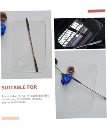 Cabilock 3 ensembles Set de Palettes Cosm tiques Transparentes Acrylique avec Spatules Outil de M lange pour Manucure Accessoires Professionnels pour Nail Art - Buy Online on GoSupps.com
