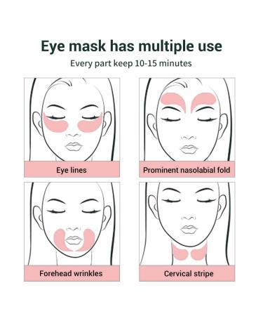 Shop Black Caviar & Gold Under Eye Hydrogel Mask - 60 Patches for Deep Hydration | Nourish Dry Skin - Buy Online on GoSupps.com