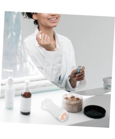 Healeved 1pc Volcanic Stone Oil-absorbing Ball Skin Rolling Volcano Oil- Absorbing Roller White Volcanic Rock 7.5x3cm White - Buy Online on GoSupps.com