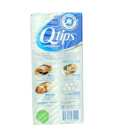 Q-Tips Flexible Cotton Swabs - 170 Swabs (1 Pack) - Buy Online on GoSupps.com