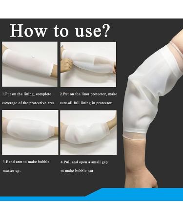 Okugaiya Waterproof PICC Line Protection Cover for Chemotherapy - Shower & Arm Plaster Cover for Adults & Children (L) - Buy Online on GoSupps.com