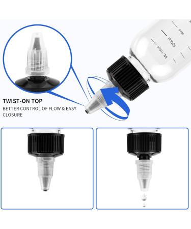Fantasyon 3PCS Hair Oil Applicator Bottle 120ml Squeeze Oil Applicator Bottle for Hair Oil Bottle Applicator with Caps for Salon Hair Care Coloring Paint Art Glue - Buy Online on GoSupps.com