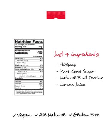 Hibiscus Marmalade 10 oz | Exquisite Flavor by The Casa Market - Buy Online on GoSupps.com