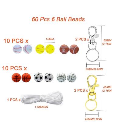Silicone Pearls for Babies - Round Star Pearls Pacifier Clips Keychain & Toy Accessories - Buy Online on GoSupps.com