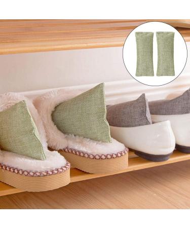 2Pcs Bamboo Charcoal Bag Odor Absorber Auto Deodorizer Air Purifying Green - Buy Online on GoSupps.com