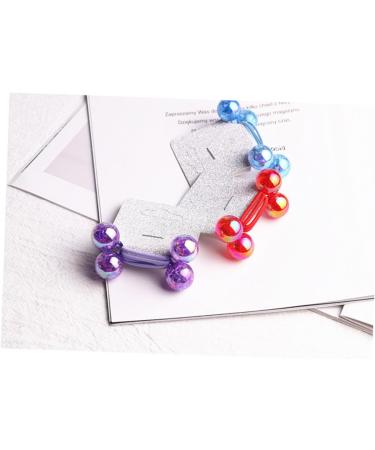 HONMEET 3 Pairs Hair Bun Hair Bobbles with Balls Ponytail Band Big Pearl Hair Rope Hair Ties Ropes Hair Rings Circle Hair Bands for Women's Hair Pony Tail Bands Miss Soft Small Headband - Buy Online on GoSupps.com