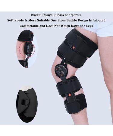 Buy SFKLYU Hinged Knee Brace Unloader Orthopedic Support for Men & Women Adjustable Immobilizer with Side Stabilizers International Shipping Available - Buy Online on GoSupps.com