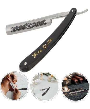 WOONEKY 1STK Manual Razor - Vintage Metal Shaving Tool for Men s Haircuts Beard Grooming & Facial Care - Buy Online on GoSupps.com