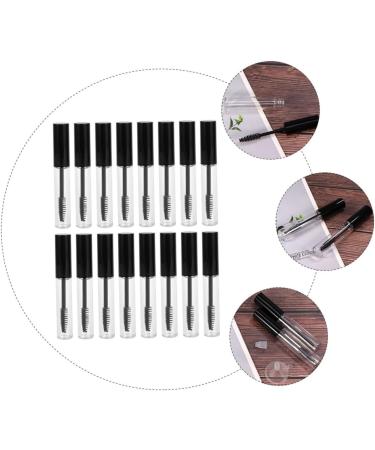 OHPHCALL 32 Pcs Mascara Tube Clear Empty Mascara Bottle Eyelash Liquid Tube Empty Bottle Plastic Portable 1 g (Pack of 1) Blackx2pcs - Buy Online on GoSupps.com
