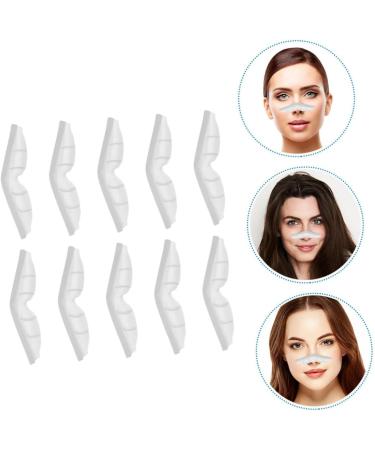 Coheali 160 PCS Self-Adhesive Anti-Fog Nose Brace Clips for Glasses - Transparent Support Frame & Gel Pads - 10.7x2x1cm Perfect for Fog-Free Vision - Buy Online on GoSupps.com