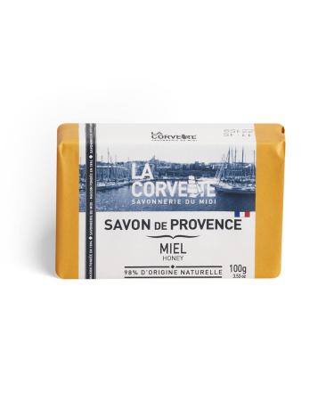 La Corvette Honey Soap - 100g - Natural French Soap for Nourishing Skincare | International Shipping Available - Buy Online on GoSupps.com