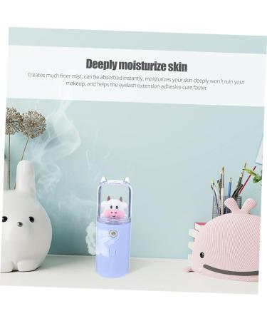 Baluue Moisturizer Travel Humidifiers Facial Sprayer Small Mister Humidifier Blue Plastic Material 10.80X3.80X3.80CM - Buy Online on GoSupps.com