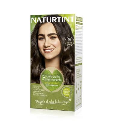 Natureint Biobased |Hair color oohne ammoniak |4G chestnut gold |High proportion of natural ingredients170 ml 4g.Chestnut gold 1 piece (1 Pack)