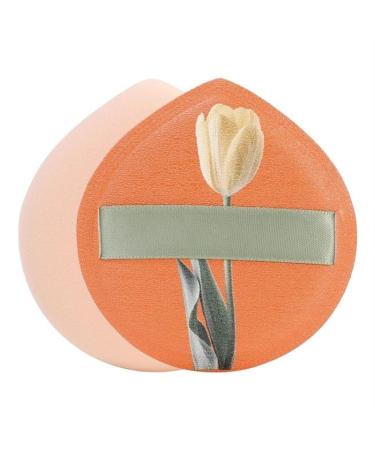 Easy-to-clean puff Non-absorbent foundation Soft make-up puff Blender Cosmetic sponge Wet and dry puffs (Color : Type 5)
