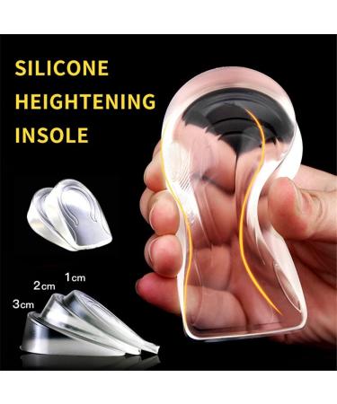 XINIFOOT Height Increase Insole 0.8 inch - Gel Heel Cushion Pads for Women | Invisible Silicone Inserts for Height Lift Shoes - Buy Online on GoSupps.com