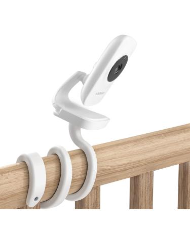Baby Monitor Holder for Hello Baby HB50 Video Monitor Flexible Baby Camera Mount Baby Monitor Stand Baby Camera Holder Clip Clamp for Cot Compatible with HelloBaby Baby Monitor HB50 Only for HB50 Flexible Mount