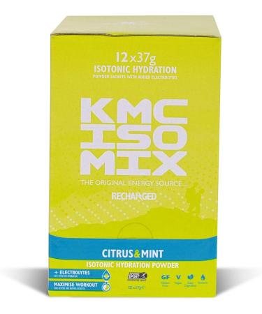 Kendal Mint Co. KMC ISO MIX: Isotonic electrolyte and energy drink powder Refreshing Citrus & Mint by Kendal Mint Co (Citrus & Mint 12 x 37 g) - Buy Online on GoSupps.com
