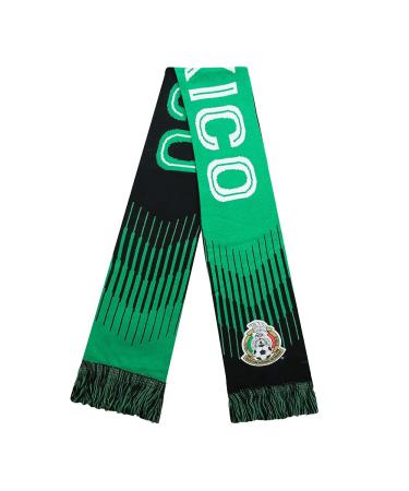 Icon Sports FMF Mexico National Football Team Logo Dash Team Scarf, Green