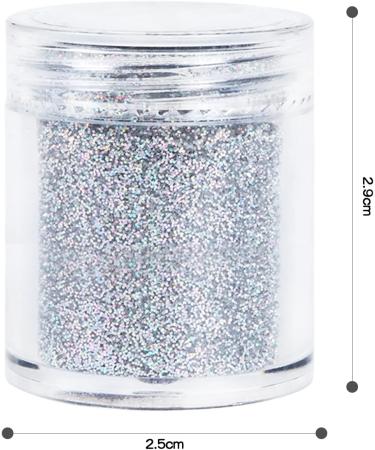 Champagne Glitter Nails Set - 10 Boxes Glitter Powder for Makeup Manicure & DIY Decoration - Buy Online on GoSupps.com