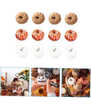 HOMSFOU 36 Pcs Artificial Pumpkin Pumpkin Model decorations Festival Pumpkin Decor decorate Environmental foam pumpkin ornaments artificial halloween set Scene Layout Pumpkin Decor reward - Buy Online on GoSupps.com