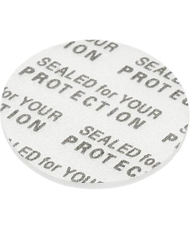 PATIKIL 20mm/0.79" Foam Lid Liner 100Pack PS Foam Resistant Tamper Pressure Sensitive Seal for Bottle Cap Liners Seals - Buy Online on GoSupps.com