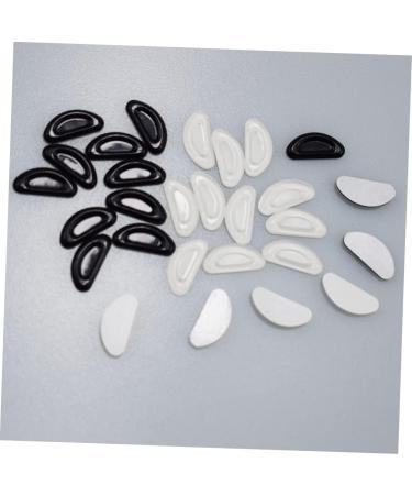 Minkissy 20 Pairs Glasses Nose Pads - Anti-Slip Cushions & Support for Comfortable Eyewear - Black Nasal Pillows & Accessories - Buy Online on GoSupps.com