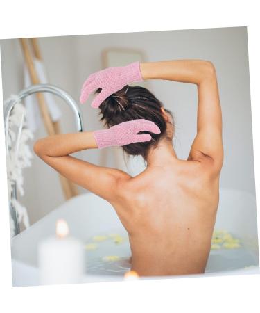 Housoutil 4 Pairs Bath Scrub Gloves - Dead Skin Removal & Body Scrubber Mitts for Effective Cleaning & Exfoliation | International Shipping Available - Buy Online on GoSupps.com