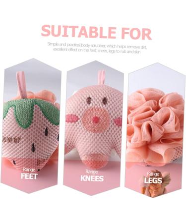 FOMIYES 6 Pcs Cartoon Bath Balls - Colorful Shower Sponges for Women | Soft Body Wash Scrubber & Loofah - Ideal Bath Accessories for Spa-Like Experience - Buy Online on GoSupps.com