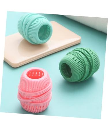 Healeved 3pcs Set Washing Machine Laundry Ball Non Scrubbing Washing Balls Anti Winding Laundry Washing Machine Soap Ball Dryer Washing Soap Dryer Porcupine Sponge Clothes Washing - Buy Online on GoSupps.com