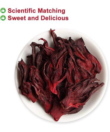 100% Natural Roselle Tea Bag 150g/5.29oz (3g*50bags) / Fleurs de Roselle s ch es fleurs comestibles hibiscus - fleurs pures Roselle bourgeons herbac - non - OGM - ar me naturel - Buy Online on GoSupps.com