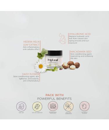 Ivy Leaf Restorative Skin Moisturizer - Authentic Korean Skincare with Ivy Leaf Extract Hyaluronic Acid & SPF 20 | Cruelty Free & Vegan - Buy Online on GoSupps.com