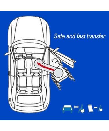 Cushion Rotatable Trasnfer Board for Wheelchair Users ABS Plastic Sliding Transfer Aid Weight Capacity Transfer Aid for The Elderly Or Disabled White - Buy Online on GoSupps.com