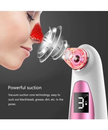 NCRD Blackhead Remover Vacuum USB Rechargeable Facial Pore Cleanser Electric Acne Extractor with 4 Probes - Buy Online on GoSupps.com