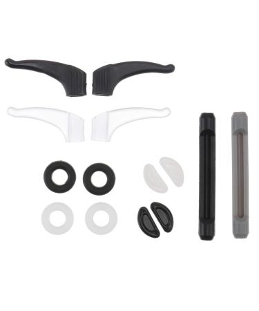 Lurrose glasses retainer set-comfort plug ear-expander handles glasses frame handles glasses leg sleeve nose pads replacement for glasses holder parts parts