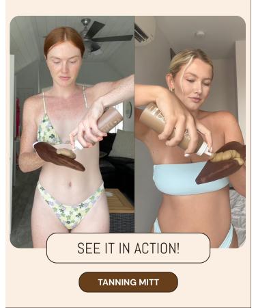 Sunless Tan Applicator Mitt - Streak-Free & Reusable Self Tanning Glove for Even Application | Ideal for Lotions Mousses & Creams - 1 Pack - Buy Online on GoSupps.com