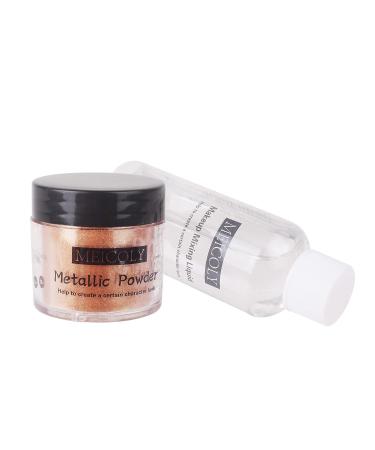MEICOLY Metallic Face Body Paint Kit - High Pigment Metallic Powder with Makeup Mixing Liquid for Character Look Special Effects Makeup - Buy Online on GoSupps.com