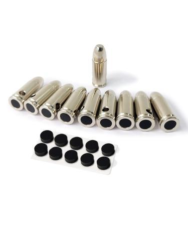 Angeebin Training Snap Caps for Dry Fire Training Dummy Rounds Practice Safe Loading Firing 9MM-10pcs