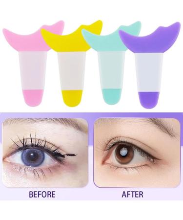 Eye Makeup Aid Professional Eyeliner Template Mascara Eyeliner Eyeliner Tool A9L2 Assistant Eyebrow Baffle Tool Beauty Shaper Pink Size - Buy Online on GoSupps.com