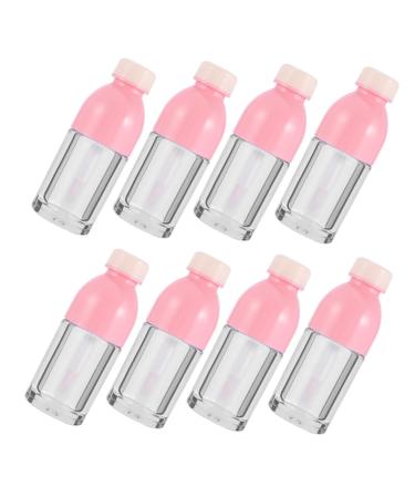 SAFIGLE 10 pi ces Petites Bouteilles Vides pour Brillant L vres Transparentes Tubes Compressibles Portables Contenants Pratiques pour Gloss Huiles et Teintures Flacons L gers pour