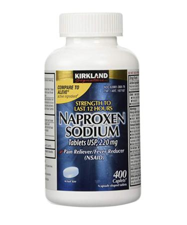 Signature Naproxen Sodium 220 mg., 400 Caplets