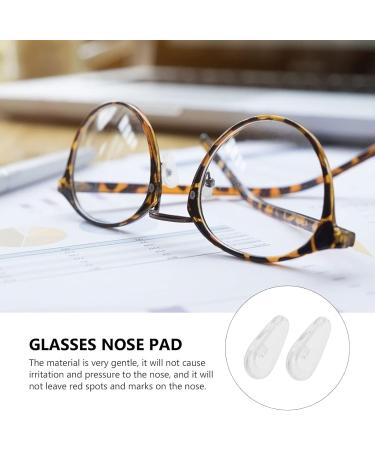 Coheali 25 Pairs Non-Slip Clear Glasses Nose Pads - Skin-Friendly Anti-Slip Gel Air Cushions for Ultimate Comfort - International Shipping Available - Buy Online on GoSupps.com