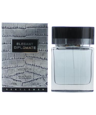 Johan B. Elegant Diplomate Eau De Toilette Spray for Men 2.8 Ounce