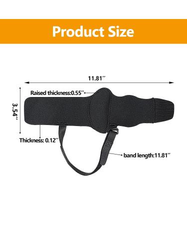 Arch Support Sleeves for Plantar Fasciitis | Adjustable Compression Bands with Gel Pads for Flat Feet Fallen Arches & High Arches - Men & Women - Buy Online on GoSupps.com