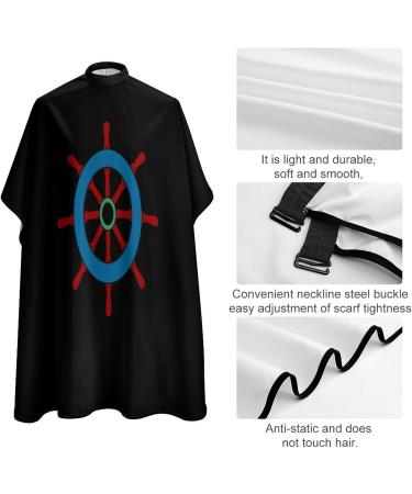 Buy Ship Boat Rudder Barber Cape - Cute Professional Hair Cutting Apron for Boys & Girls | Best Quality & Fast International Shipping - Buy Online on GoSupps.com