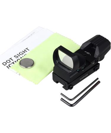 VERY100 Holographic Air Gun Sight 4 Reticles Red/Green Compatible with 21mm Rail - Buy Online on GoSupps.com