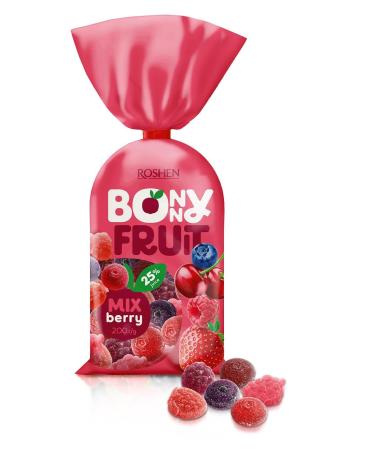 ROSHEN Roshen Bonny Fruit Jelly Candies Berry Mix 200g