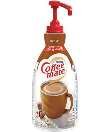 Coffee Mate Liquid Coffee Creamer Lactose Free Hazelnut No Refrigeration 1.5 Liter Pump Bottle (2-Pack) Hazelnut 1.5 L (Pack of 2) - Buy Online on GoSupps.com